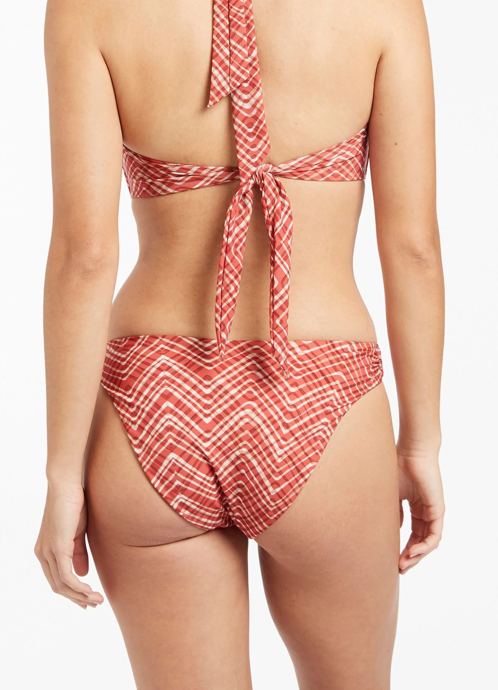 Bonita High Leg Bikini Bottom - Maple - Image 5