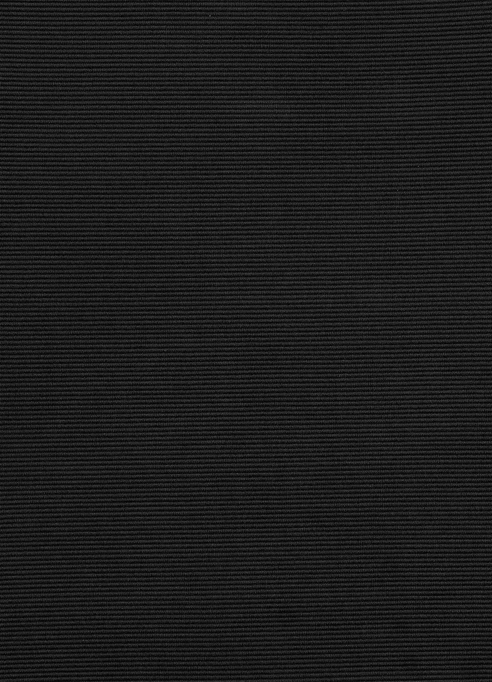 Isla Rib C-D Triangle Bikini Top - Black - Image 4