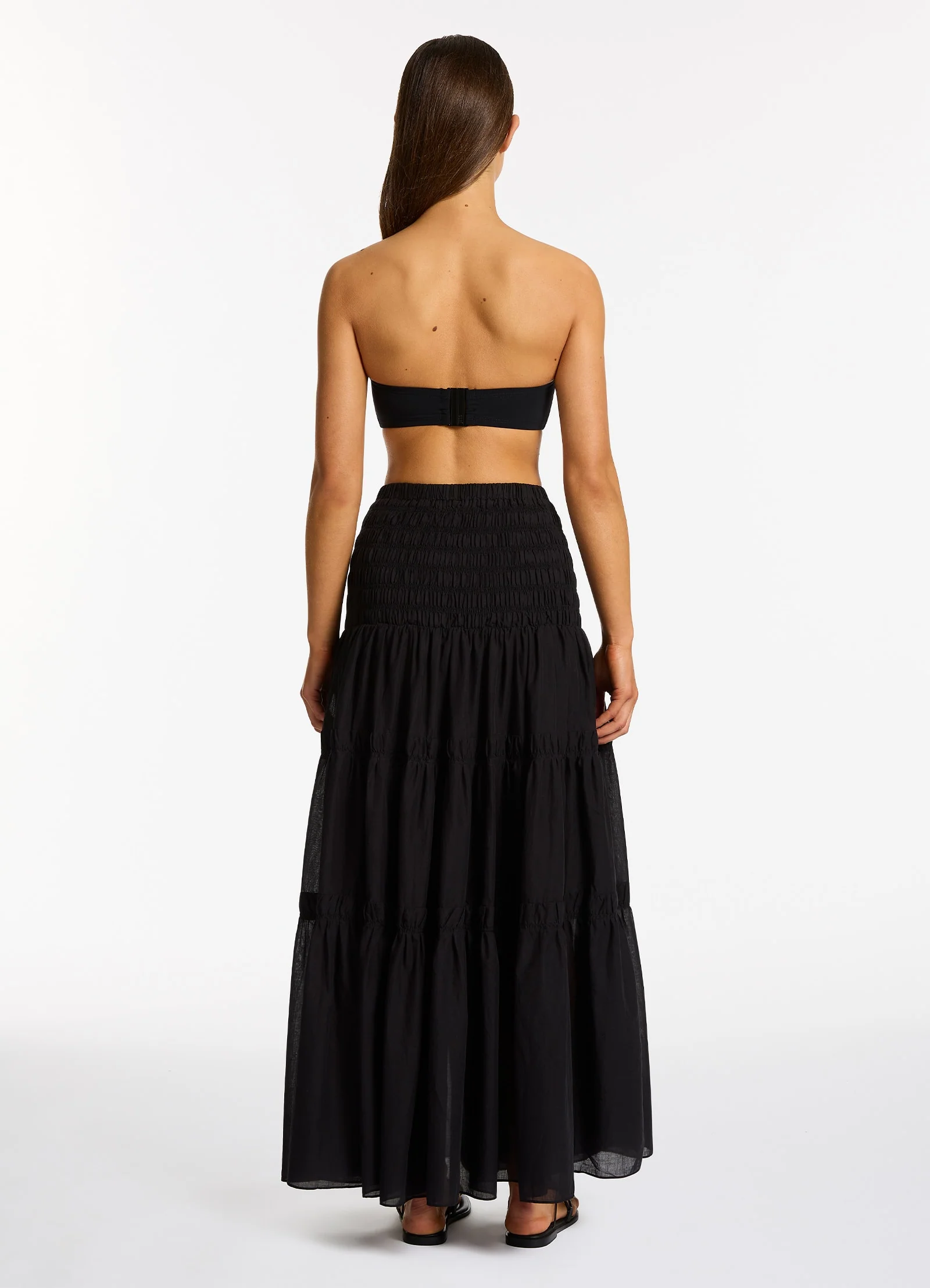 Jetset Convertible Maxi Dress - Black - Image 3