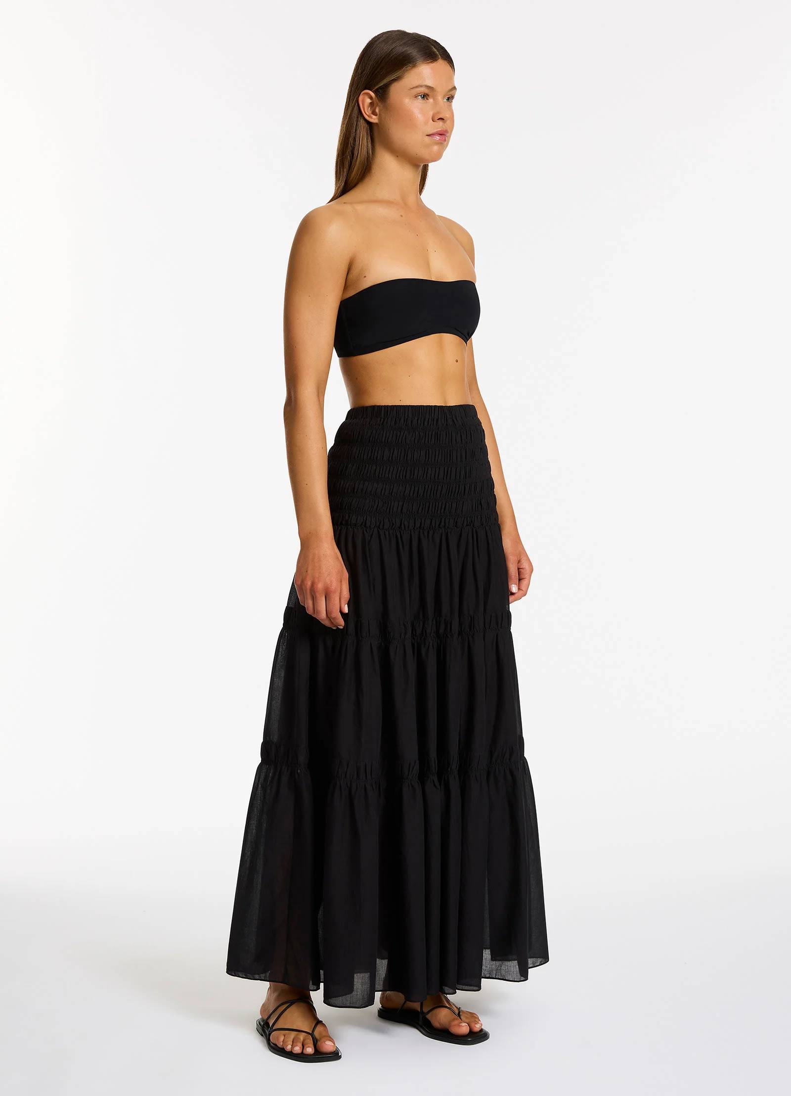 Jetset Convertible Maxi Dress - Black - Image 4