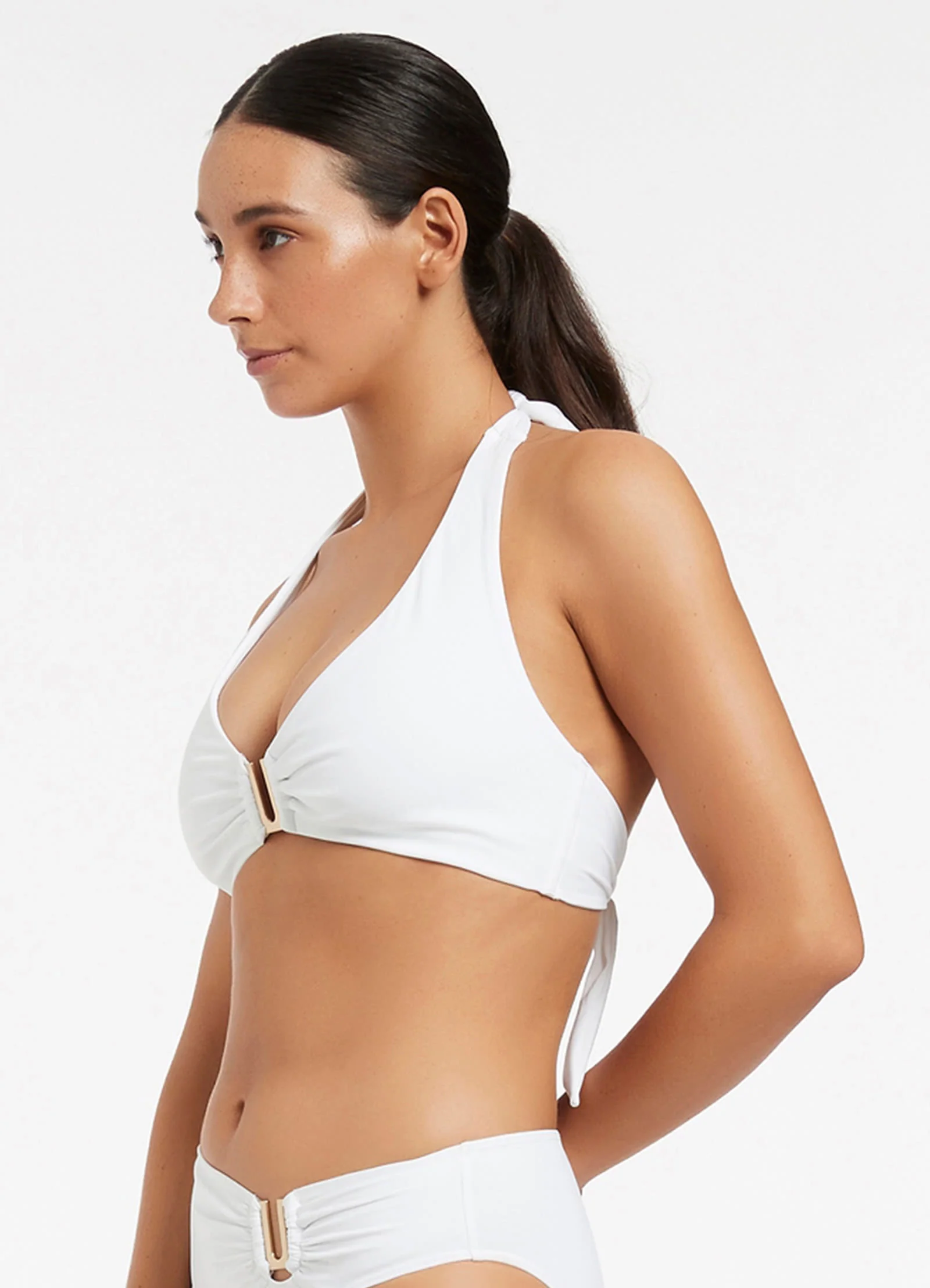 Jetset D-Dd Halter Top - White - Image 3