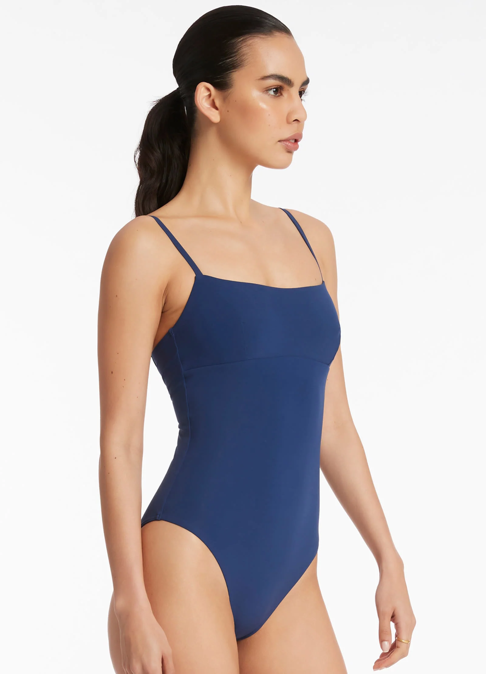 Jetset Tank One Piece - Pacific Blue - Image 3