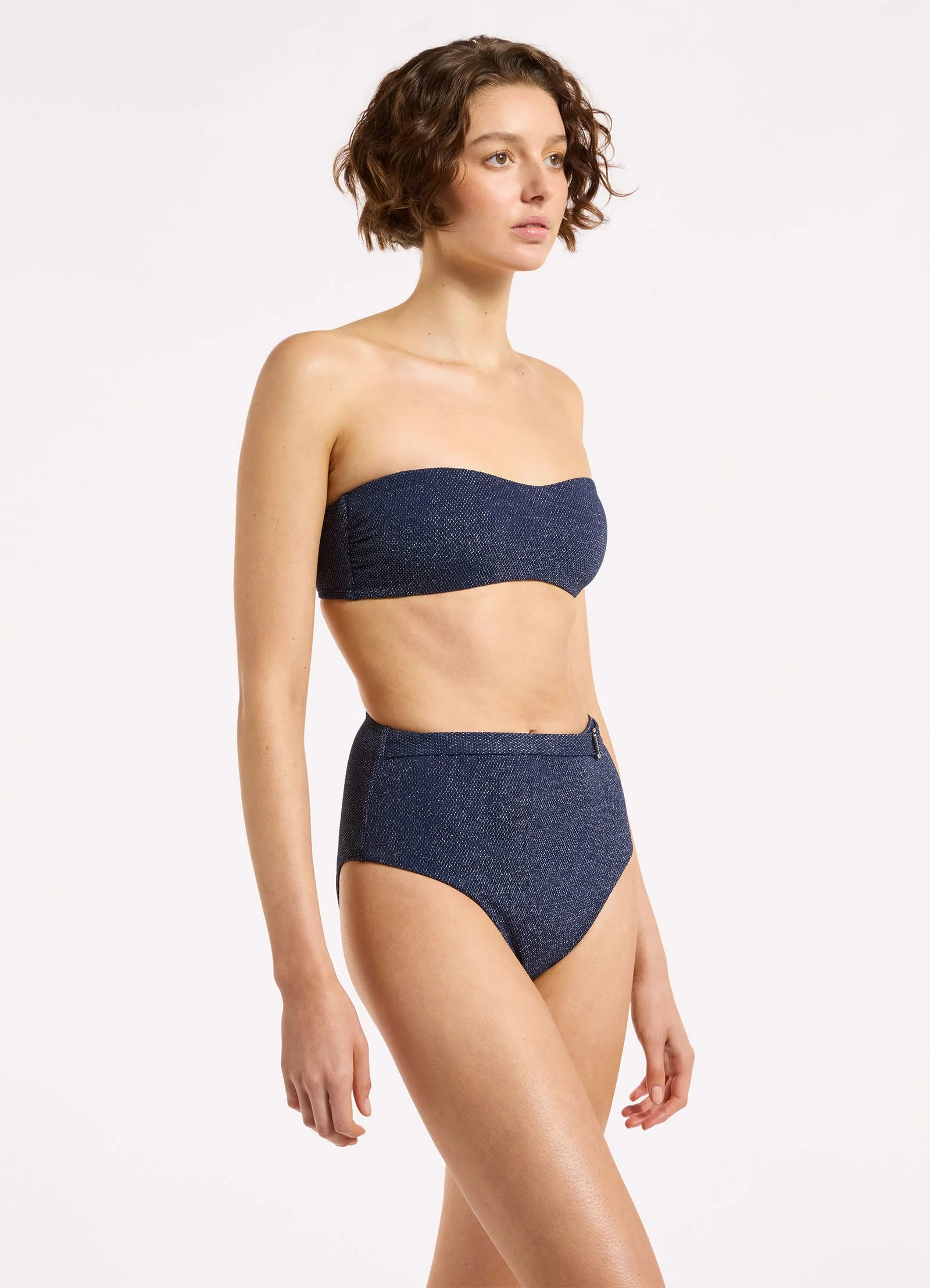 Tirari Nights Minimal Bandeau Bikini Top - Image 3